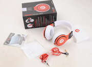 Monster Beats By Dr Dre Pro Headphone Red White Black for Sale Release
